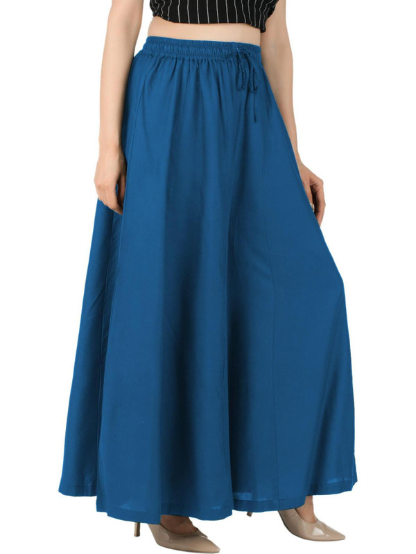 AR-FABTIKO Flared Women Blue Trousers