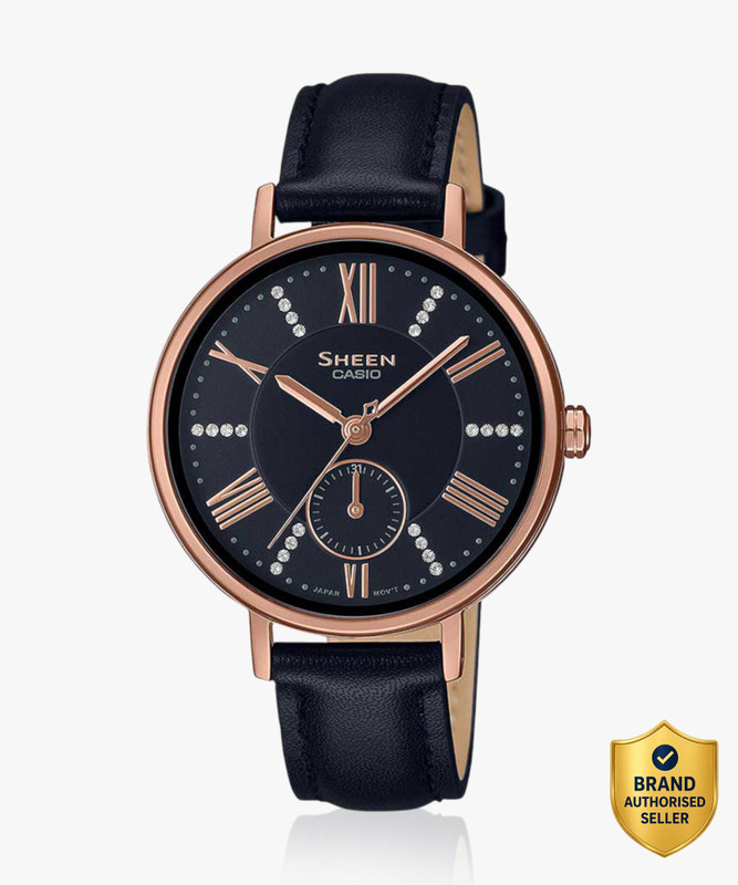 CASIO SHE-3066PGL-1AUDF Sheen Analog Watch - For Women