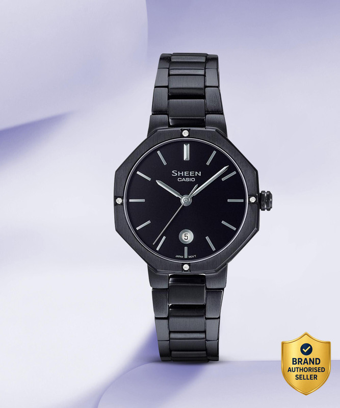 CASIO SHE-4543BD-1AUDF Sheen Analog Watch - For Women