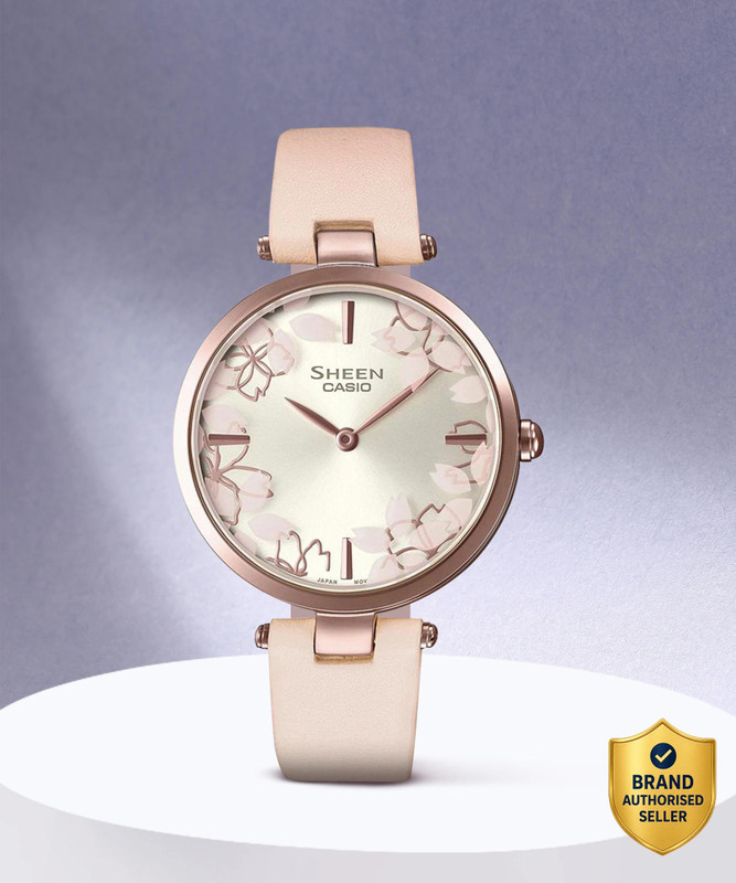 CASIO SHE-C110CGL-4AUDF Sheen Analog Watch - For Women